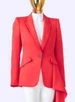 Alexander-McQueen-Orange-Jacket_front-close