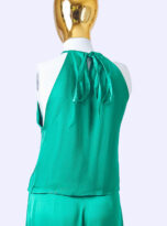 Zara-Green-Silk-Suit_back-close