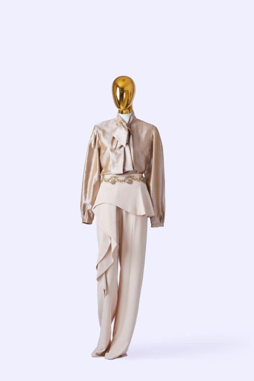 Serpil-Gold-Cape-Trouser-Suit_front-full