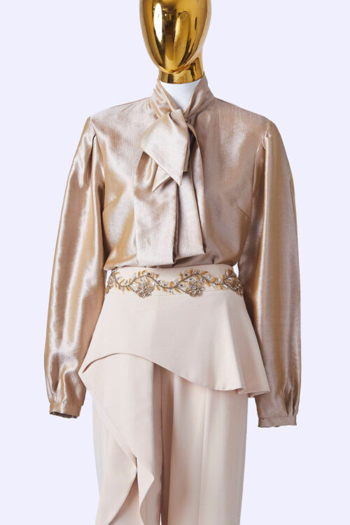 Serpil-Gold-Cape-Trouser-Suit_front-close