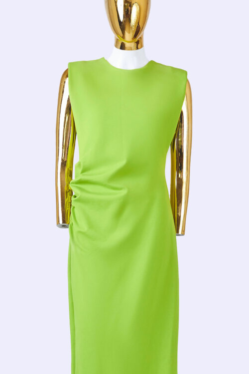 Zara-Green-Dress_front-close