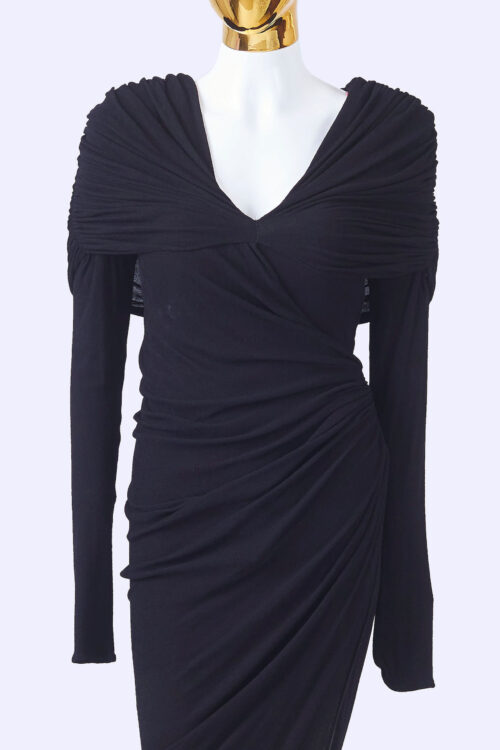 Alexander-Vauthier-Black-Dress_front-close