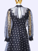 Black-and-white-polka-white-dot-dress_back-close