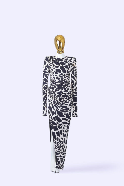 Alexander-Vauthier-Black-White-Dress_front-full
