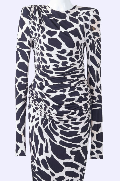 Alexander-Vauthier-Black-White-Dress_front-close