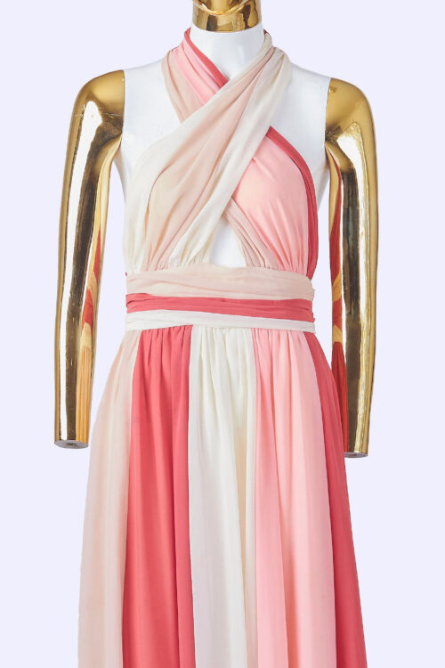 Latiste-Pink-Cream-and-White-Halterneck-front-close