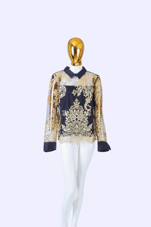 Naracamicie-Black-and-Gold-Blouse_front-full