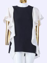 Carolina-Herrera-Black-and-White-Top_front-close